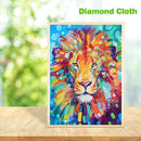 5D DIY Full Drill Diamond Painting Lion Cross Stitch Embroidery Mosaic Kit