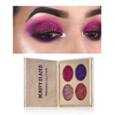 Beauty Glazed Colors Matte Glitter Injections Pressed Glitters Eyeshadow Di