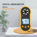 Rz818 Anemometers Anemometer Lcd Digital Wind Speed Meter Portable Anemomet S1B4