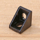 10pcs Aluminium Angle Corner Joint Right Angle Brackets Furniture Fittings