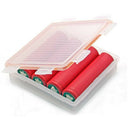 For 4x18650 Batteries Plastic Waterproof Holder Storage Box Case Organizer