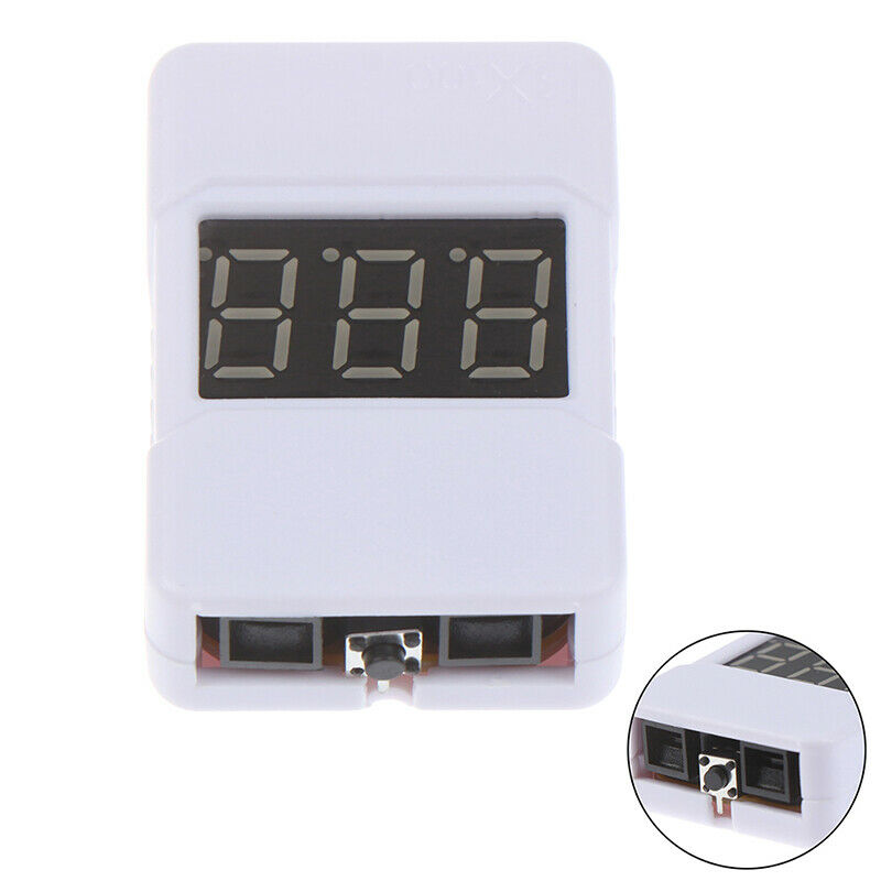 BX100 1-8S Li Battery Voltage Tester Low Voltage Buzzer Alarm Voltage Checke Kw