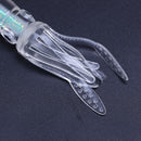 10cm 8g luminous squid jigs silicone sea fishing soft baits fishing tackle ON