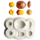 Nut Silicone Mold Fondant Mould Chocolate Mold Baking Cake Decorating Mo 3C
