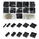 620Pcs 2.54mm Pitch JST SM 1 2 3 4 5 6 Pin Housing Connector Dupont Male Fe