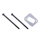 10 Pieces Chainsaw Muffler Gasket Bolts for HUSQVARNA 351 350 345 340 353 346XP