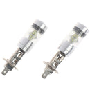 2PCS H1 100W car LED high power headlight bulb 6000K super white 1000LM Nw