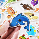 32pcs Magnetic Fishing Educational Fishing Game Wooden Toys Kids Baby Gifts A