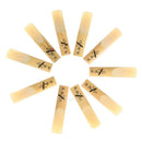 10pcs Alto Sax Saxophone Reed Alto Voice Down E Reeds Size 2.5