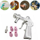 Air Sand Blaster Kit Abrasive Sand Sandblasting Gun w/Air Siphon Nozzle Tip G9A3