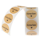 500x Gracias Spanish Thank You labels Stickers scrapbooking stationery sticke3C