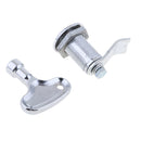 1 Set Boat Marine Stainless Steel Triangulation Pull Ring Door Lock Latch