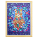 5D DIY Special Shaped Diamond Painting Flowers Cat Cross Stitch Embroidery