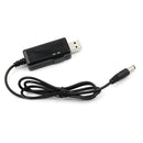 USB Boost Cable 5V Step Up to 9V 12V Voltage Converter 1A Step-up Display LJ