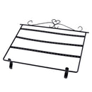 72-Holes Metal Earrings Ear Stud Jewelry Stand Holder Show Rack Hanger Organizer