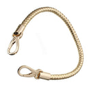 Round DIY Purse Handle Shoulder Bags Handbag Strap Rope Replacement, Golden