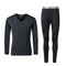 2pcs Seamless Fleece Clothes Set Letter Men Fitness Jumper Pants (Black XL) A