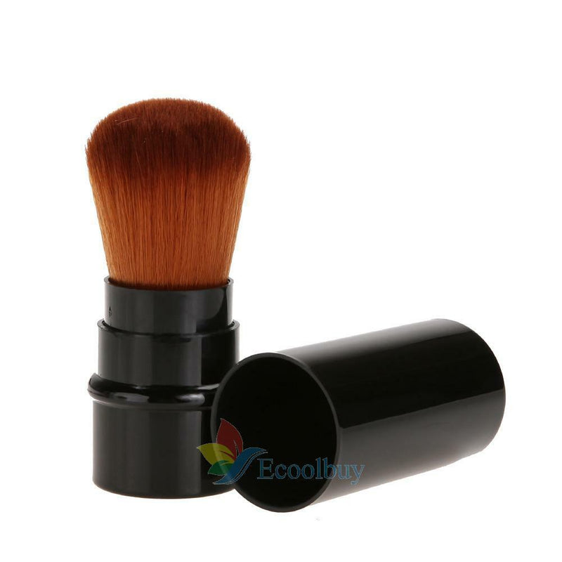 Retractable Makeup Beauty Cosmetic Face Powder Blush Brush Foundation Brushes A
