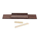 4 Strings Ukulele Rosewood Bridge + ABS Saddle Nut Slotted