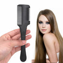 Professional Hair Razor Comb Black Shaving Cutting New.. Thinning Comb M6B9