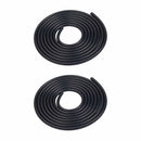 2x 1M Black Silicone Vacuum Hose ID 5/32"(4mm) Racing Tube Thickness 3mm 2019