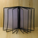 Transparent Restaurant Menu Covers for A4 Size Book Style Cafe Bar 8 Pages