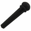 PP200000 TUSQ Bridge Pin with Paua Shell Inlay, Black