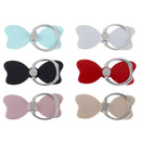 360 Degree Adjustable Finger Rings bow tie shape Phone Stand Holder Phone Hol SE