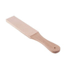 38Cm Wooden Handle Leather Sharpening Strop Handmade Razors Polishing Board