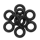 10 Pcs Black Nitrile Rubber O Ring Grommets Seal 12mm x 22mm x 5mm O8C8