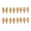 16 Pack Pure Copper Speaker  Stand Feet Cone Base Pads For Subwoofer