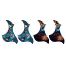4pc Folk Acoustic Guitar Pickguard Self-adhesive Scratch Plate Accs