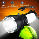 LED Solar Power Rechargeable Battery Flashlight Camping Tent Light Lantern T3X7