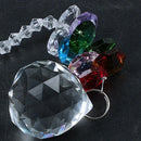24Cm Chandelier Crystals Ball Prism Pendant Rainbow Maker Chakra Cascade Su U8M3