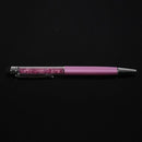 1pcs Crystal 2-in-1 Stylus Pens Capacitive Styli Stylus Touch Ballpoint Pen D9K3