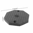 Vehicle Octagon Floor Jack Disk Pad Adapter Rubber Blanket for Pinch Weld Side