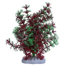 Red Green Artificial Plastic Water Plants for Fish Tank Aquarium Decoration D2T5