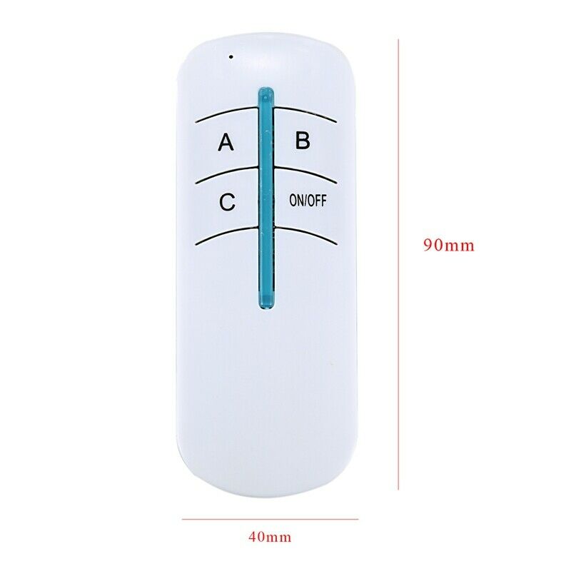 220V 3 Channels Way Digital Wireless Light Lamp Home Wall Corridor Switch S Y4S4