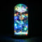 20LED Foam Night Lamp Foil Rose Glass Dome Copper Wire Fairy String Lights A