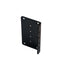 Iron 4 String Guitar Bridge Baseplate for Bass Guitar Replacement Parts