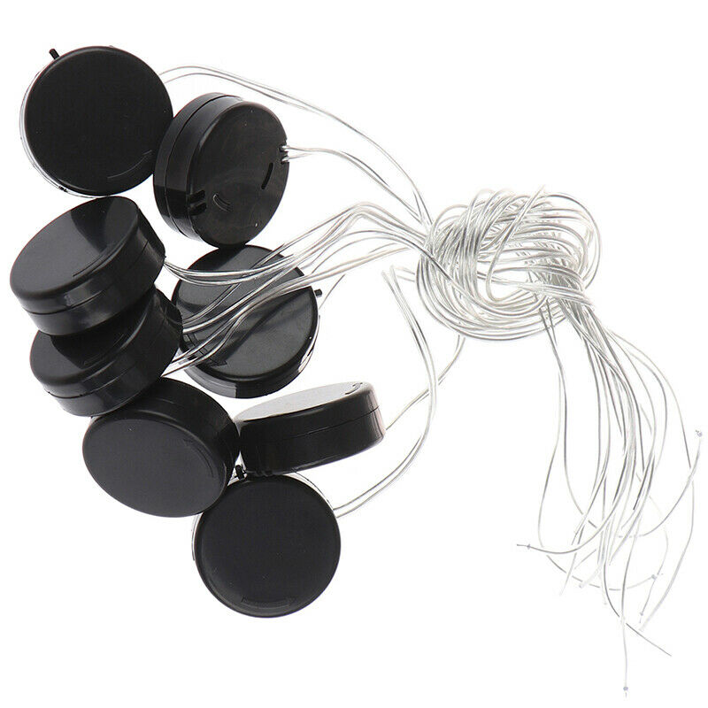 8Pcs/set Wire Lead 2x3V CR2032 Coin Cell Button Battery Holder C Gw