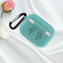 Silicone Bluetooth Headset Cover Full Body Protector Box Frame for Airpods Pro/3