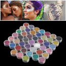 45 Colors Loose Glitter Powder Face Body Nail Art Eyeshadow Makeup Cosmetic