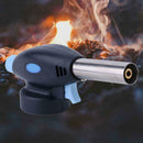 Outdoor Lighter Torch Jet Flame Gun Butane Burners Gas Adapter Refillable