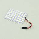 Car interior white 48 SMD 5050 LED light lamp panel T10 festoon Dome BA9S 12V  Z