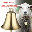 2pcs Livestock Tool Super Loud Copper Bell Dog Cattle Animal Grazing Cow Horse