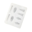 8 Designs Geometric Silicone Mold Suitable for Beading Making