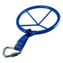 Diameter Metal Ninja Wheel with Safety Carabiner Advanced Monkey Bar Obstac
