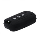 3Buttons Silicone Car Key Fob Cover Case For Hyundai i30 Verna Veloster