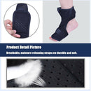 Foot Drop Ankle Brace Night Splint Orthotics Stretching Injury Brace Soft Wrap